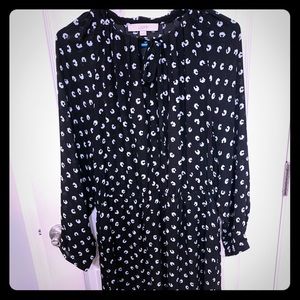 LOFT Tie-Waist Dress